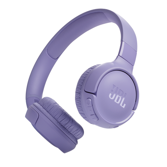 JBL Tune 520BT - Purple - Wireless on-ear headphones - Hero